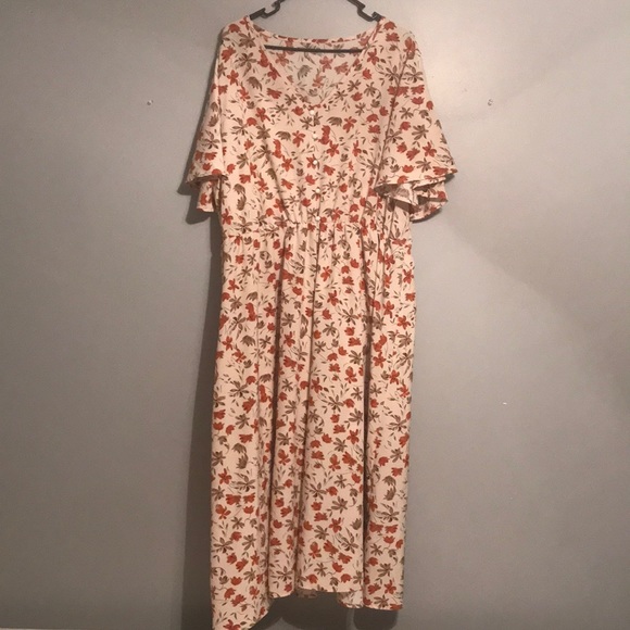 SHEIN Dresses & Skirts - NWOT Floral Print Lightweight Summer Maxi Dress